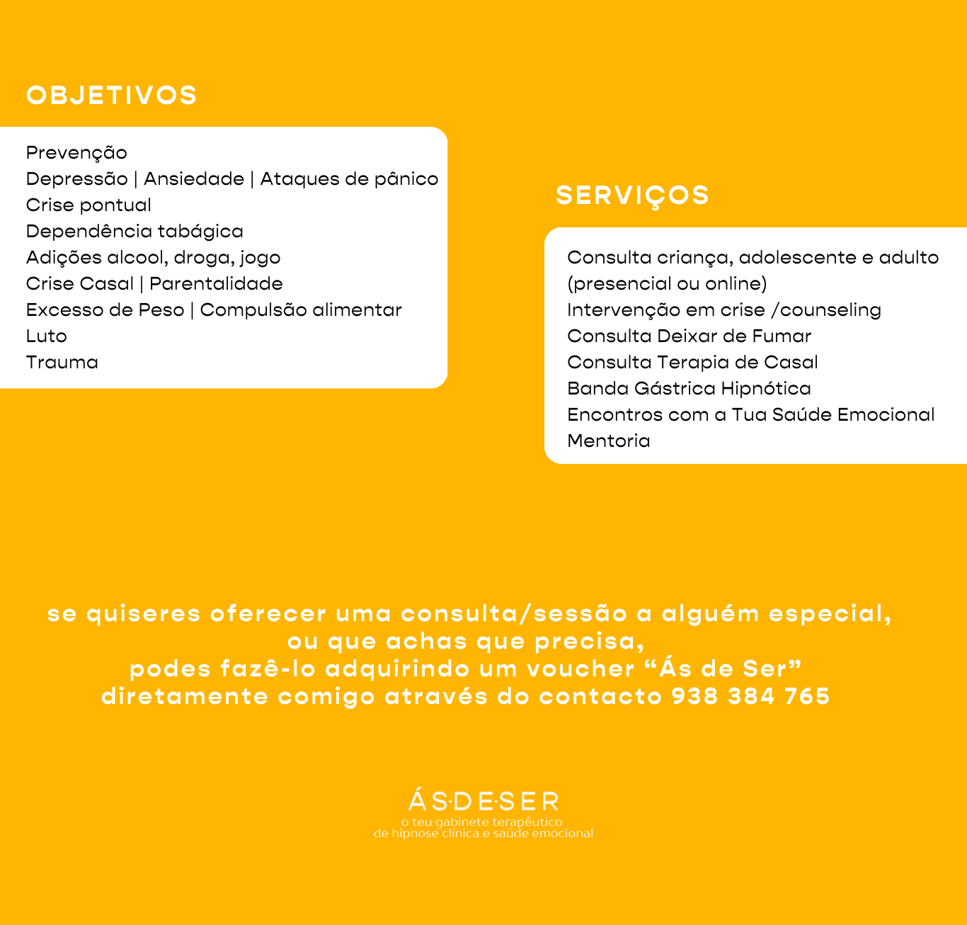 Serviços — Ás de Ser